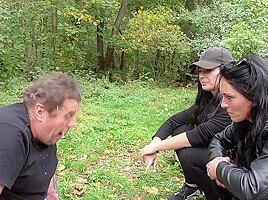 Spitting session with 2 femdom ladies by Femdom Austria